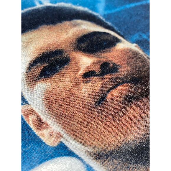 Muhammad Ali Picture White Short Sleeve T-Shirt Men's Size Medium Movie Ali - Picture 8 of 8